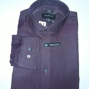 Awearness Kenneth Cole Slim Fit Performance Stretch Dress Shirt